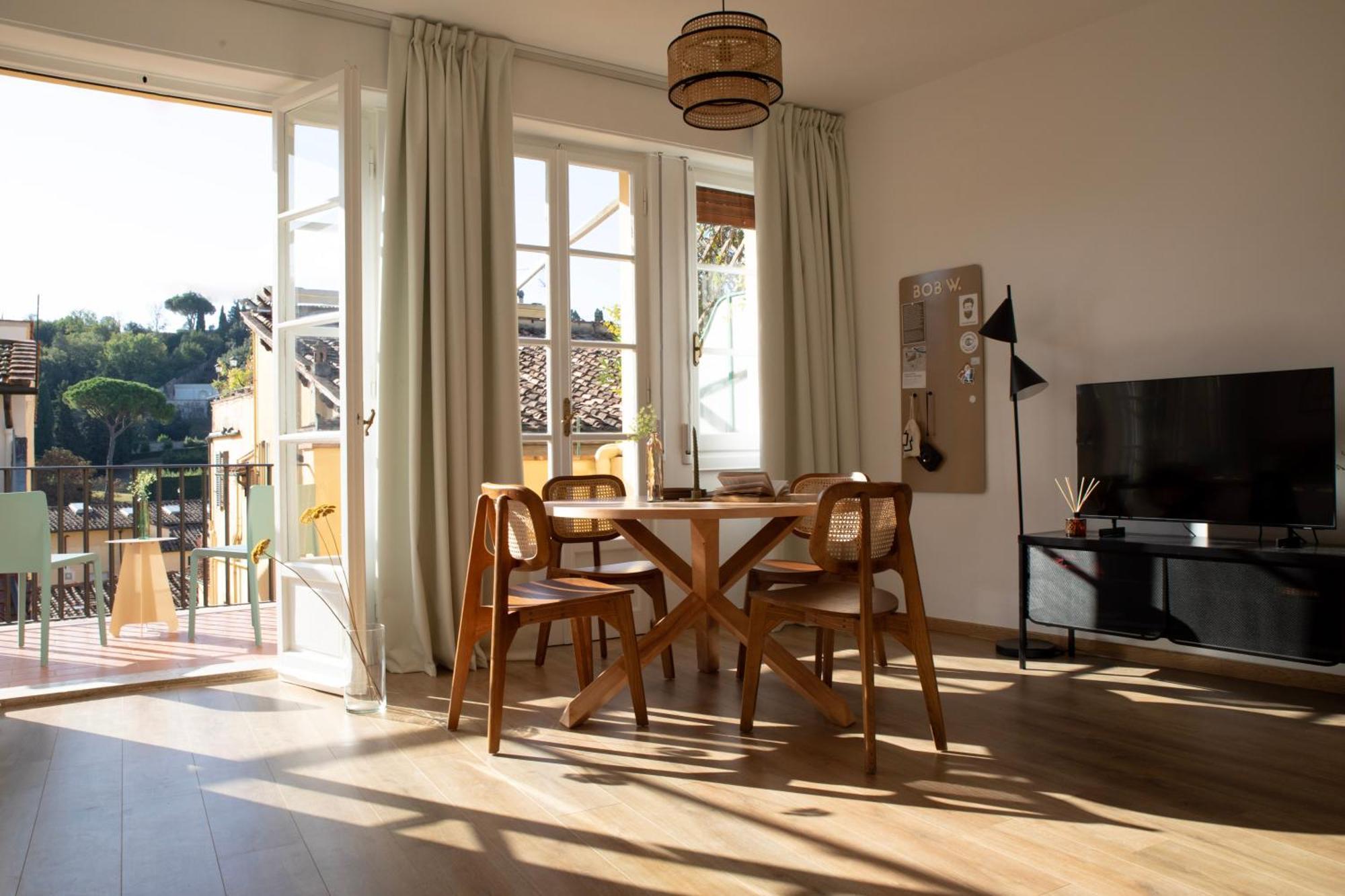 Ferienwohnung Bob W Ponte Vecchio Florenz Exterior foto